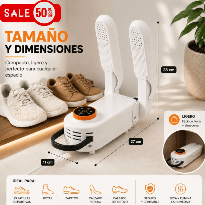 Secador de zapatos Secador Inteligente