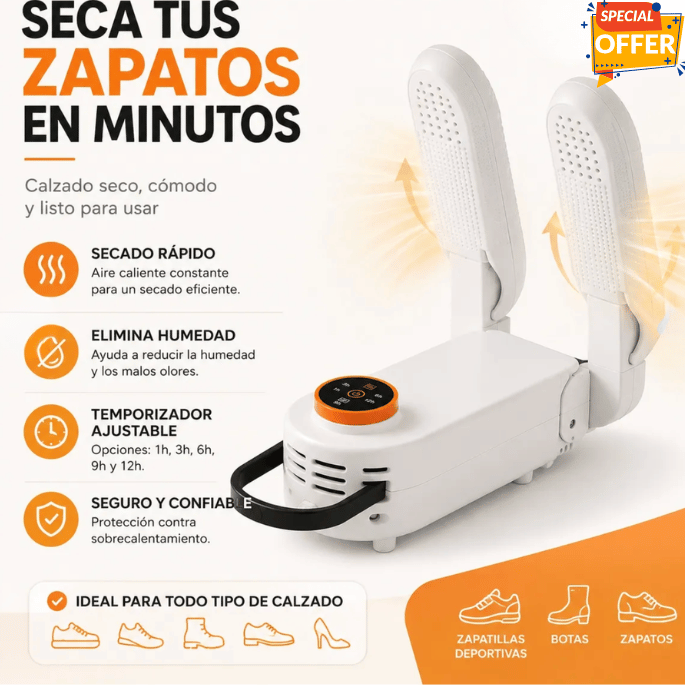 Secador de zapatos Secador Inteligente