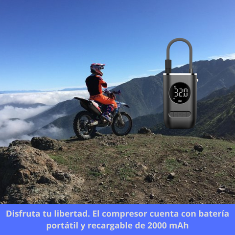 Inflador Portátil Recargable