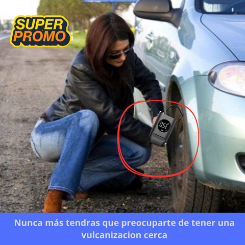 Inflador Portátil Recargable