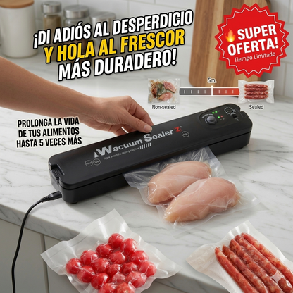 Kit Sellador al Vacío +bolsas